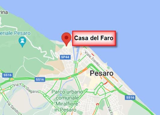 Casa Del Faro - Baia Flaminia Leilighet Pesaro Eksteriør bilde